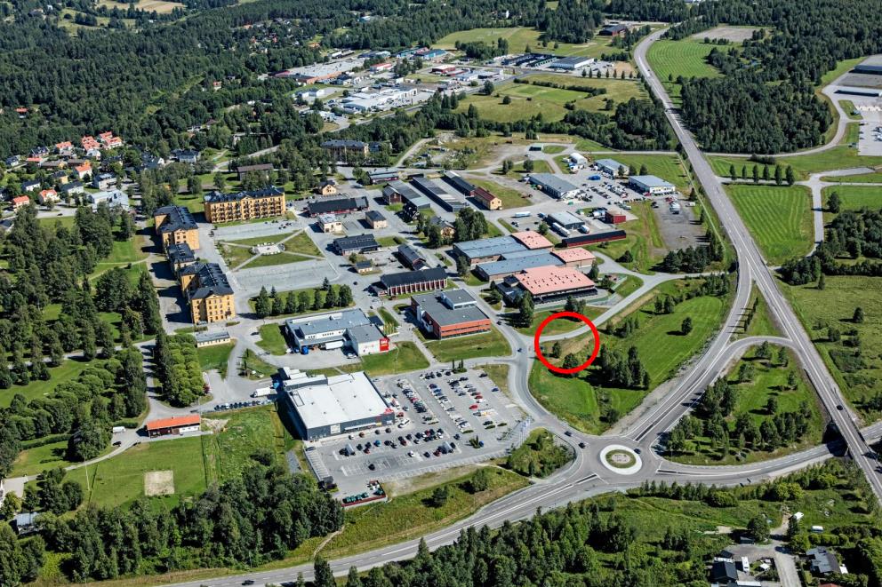 Flygbild byggrätt matservering Flygbild byggrätt matservering